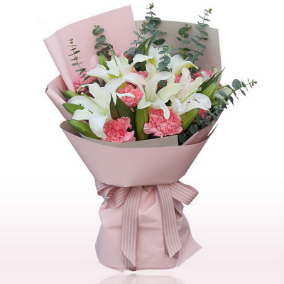 11朵粉色康乃馨 4 11朵粉色康乃馨 4哪里买 11朵粉色康乃馨 4代表什么意思 鲜花蛋糕连锁