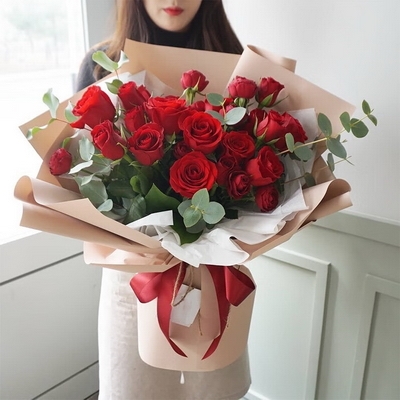 红玫瑰19枝
